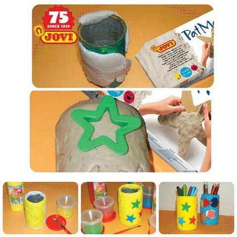 Паста папье-маше JOVI, 170 г, серый, &quot;Patmache&quot;, 382
