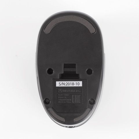 Точилка электрическая BRAUBERG &quot;ORIGINAL&quot;, питание 220 В/4 батарейки АА, фрезерный механизм, 227565