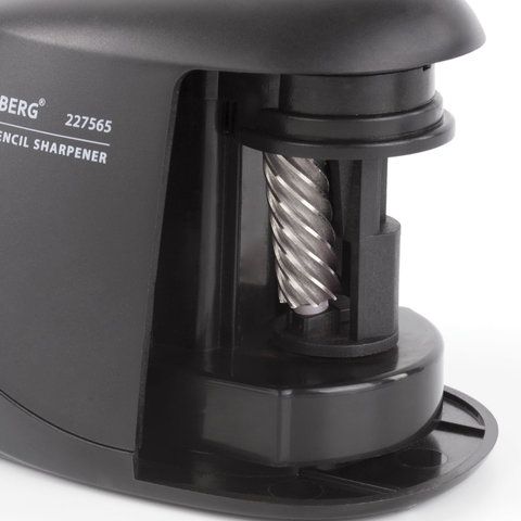 Точилка электрическая BRAUBERG &quot;ORIGINAL&quot;, питание 220 В/4 батарейки АА, фрезерный механизм, 227565