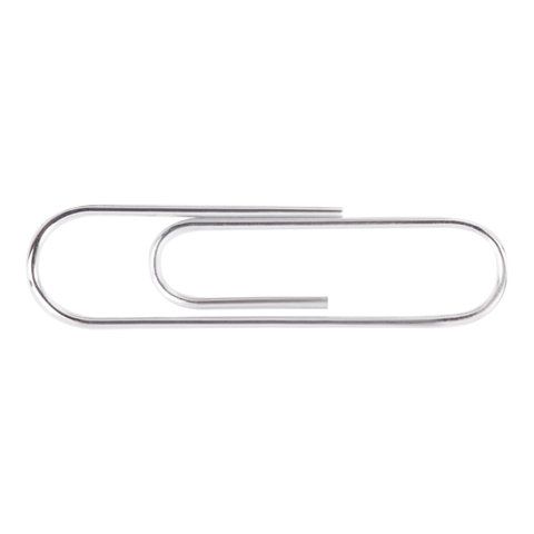 Скрепки BRAUBERG 4 шт., 28 мм, оцинкованные, 100 шт., в картонной коробке, 227583