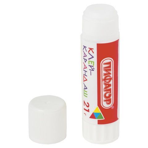 Клей-карандаш ПИФАГОР 6 шт., 21 г, 227610