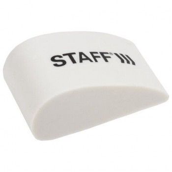 Ластик STAFF 36 шт. "College" PE-070, 38х22х16 мм, в форме капли, цвет белый, 228070
