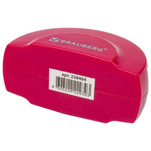 Точилка BRAUBERG 24 шт. &quot;Roll&quot;, с контейнером, пластиковая, корпус ассорти, 228464