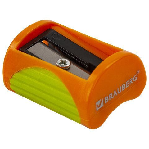 Точилка BRAUBERG 50 шт. &quot;Original&quot;, пластиковая, корпус ассорти, 228465