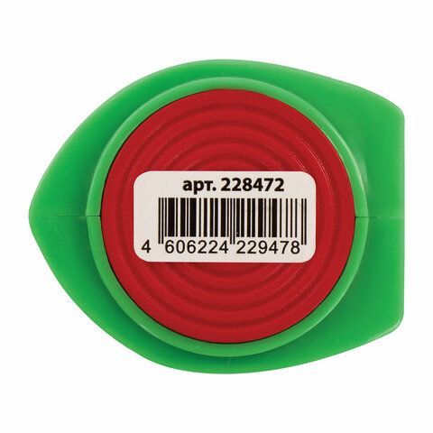 Точилка BRAUBERG 24 шт. &quot;Flash&quot;, с контейнером, пластиковая, корпус ассорти, 228472