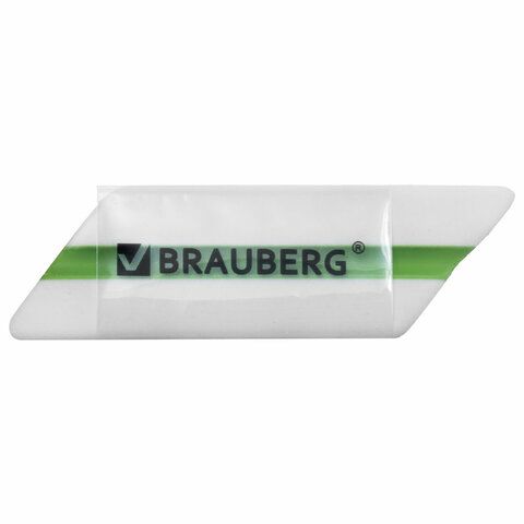 Ластик BRAUBERG 4 шт. &quot;Jet&quot;, 57х16х16 мм, цвет ассорти, треугольный, скошенные края, 228718
