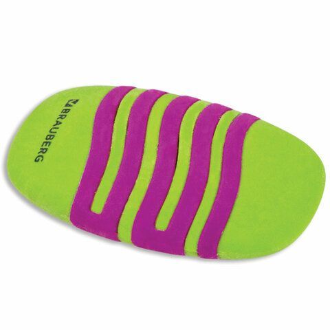 Ластик BRAUBERG 3 шт. &quot;Mix Pro&quot;, 58х33х13 мм, цвет ассорти, 228722