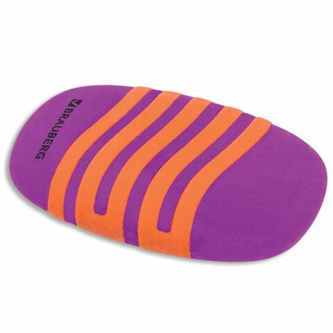 Ластик BRAUBERG 3 шт. &quot;Mix Pro&quot;, 58х33х13 мм, цвет ассорти, 228722