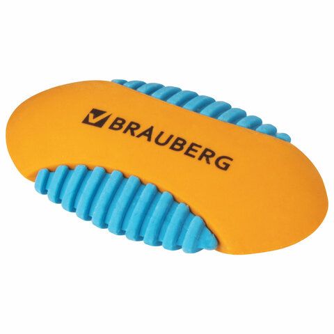 Ластик BRAUBERG 5 шт. &quot;Mix S&quot;, 58х33х13 мм, цвет ассорти, 228724
