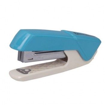 Степлер №10 BRAUBERG 5 шт. "ADVANCED", до 15 листов, с антистеплером, голубой, 228747