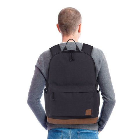 Рюкзак BRAUBERG URBAN универсальный, &quot;Black Melange2, черный, 43х30х17 см, 228841