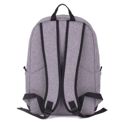 Рюкзак BRAUBERG URBAN универсальный, &quot;Grey Melange&quot;, серый, 43х30х17 см, 228842