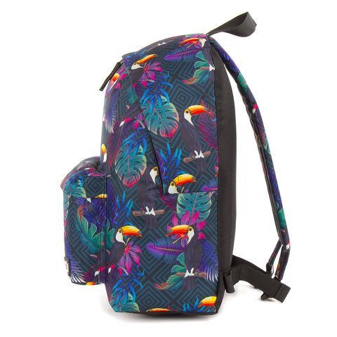 Рюкзак BRAUBERG СИТИ-ФОРМАТ универсальный, &quot;Toucans&quot;, разноцветный, 41х32х14 см, 228847
