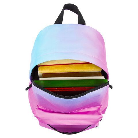 Рюкзак BRAUBERG СИТИ-ФОРМАТ универсальный, &quot;Gradient&quot;, розовый, 41х32х14 см, 228849