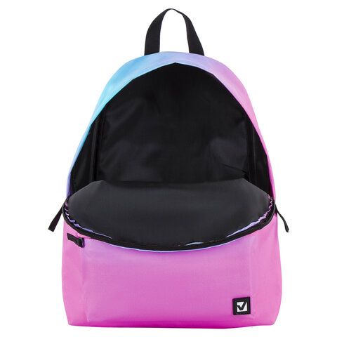 Рюкзак BRAUBERG СИТИ-ФОРМАТ универсальный, &quot;Gradient&quot;, розовый, 41х32х14 см, 228849