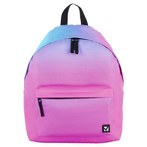 Рюкзак BRAUBERG СИТИ-ФОРМАТ универсальный, &quot;Gradient&quot;, розовый, 41х32х14 см, 228849