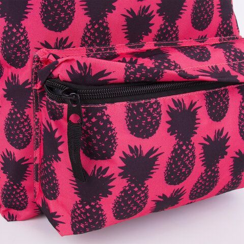 Рюкзак BRAUBERG СИТИ-ФОРМАТ универсальный, &quot;Ananas&quot;, розовый, 41х32х14 см, 228851