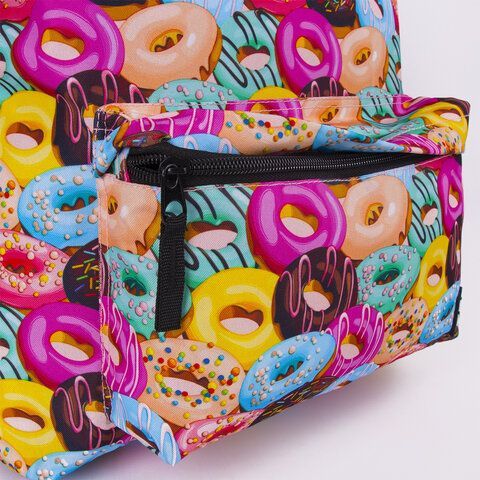 Рюкзак BRAUBERG СИТИ-ФОРМАТ универсальный, &quot;Donuts&quot;, разноцветный, 41х32х14 см, 228862