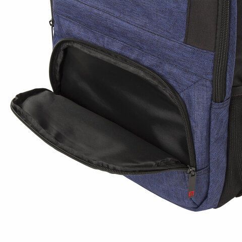 Рюкзак BRAUBERG &quot;URBAN&quot; универсальный, с отделением для ноутбука, Dallas, темно-синий, 45х29х15 см, 228866