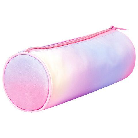 Пенал-тубус BRAUBERG, с эффектом Soft Touch, мягкий, &quot;Rainbow Cloud&quot;, 22х8 см, 229013