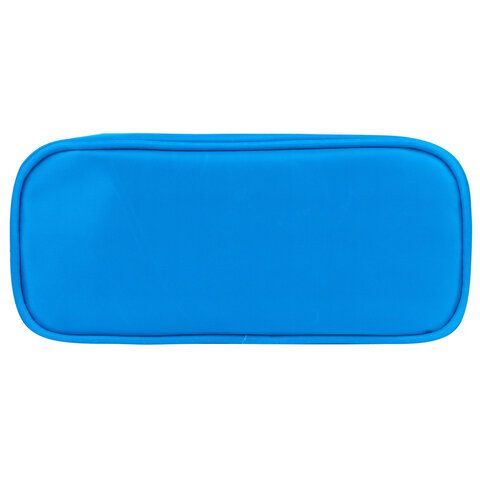 Пенал-косметичка BRAUBERG, мягкий, &quot;KING SIZE BLUE&quot;, 20х8х9 см, 229018