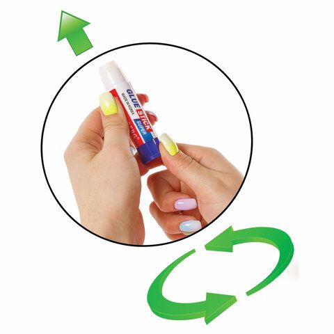 Клей-карандаш BRAUBERG 6 шт. SUPER, 8 г, ЮЖНАЯ КОРЕЯ, 229540