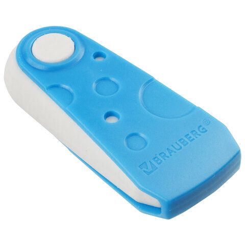Ластик BRAUBERG 24 шт. &quot;FRUITY&quot;, 57х24х15 мм, белый, пластиковый футляр ассорти, 229561