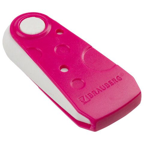 Ластик BRAUBERG 24 шт. &quot;FRUITY&quot;, 57х24х15 мм, белый, пластиковый футляр ассорти, 229561