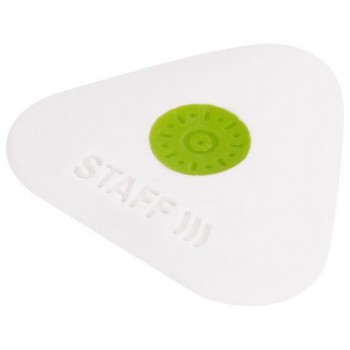 Ластик STAFF 24 шт. "Trio XL", 50х50х9 мм, треугольный, термопластичная резина, 229565