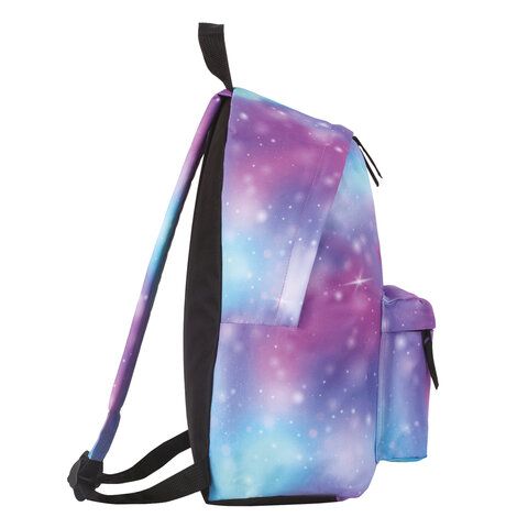 Рюкзак BRAUBERG СИТИ-ФОРМАТ универсальный, &quot;Galaxy&quot;, разноцветный, 41х32х14 см, 229879