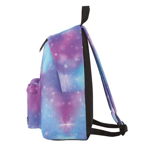 Рюкзак BRAUBERG СИТИ-ФОРМАТ универсальный, &quot;Galaxy&quot;, разноцветный, 41х32х14 см, 229879