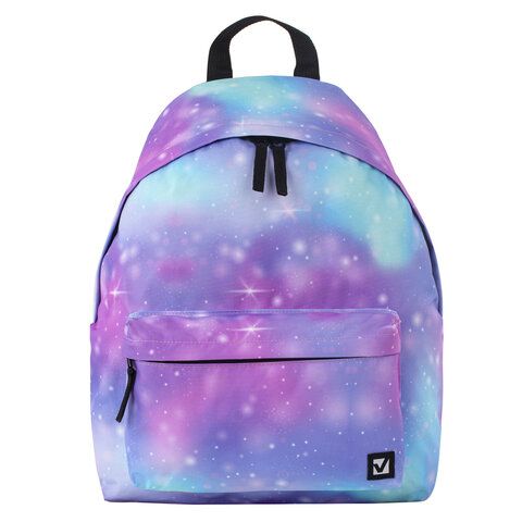 Рюкзак BRAUBERG СИТИ-ФОРМАТ универсальный, &quot;Galaxy&quot;, разноцветный, 41х32х14 см, 229879