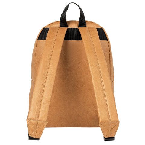 Рюкзак BRAUBERG TYVEK крафтовый с водонепроницаемым покрытием, песочный, 34х26х11 см, 229890