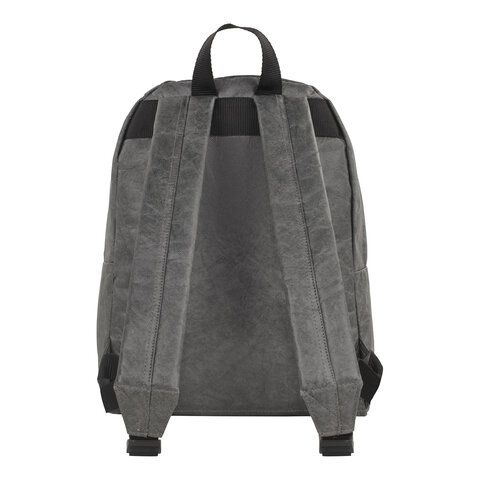 Рюкзак BRAUBERG TYVEK крафтовый с водонепроницаемым покрытием, графитовый, 34х26х11 см, 229892