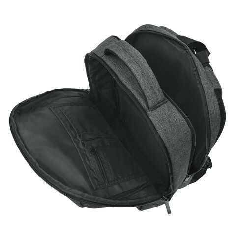 Рюкзак BRAUBERG URBAN универсальный, с отделением для ноутбука, &quot;Houston&quot;, темно-серый, 45х31х15 см, 229895