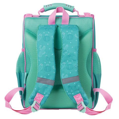 Ранец ПИФАГОР BASIC, с эргономичной спинкой, &quot;Baby lama&quot;, 35х28х18 см, 229934