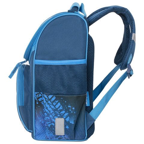 Ранец ПИФАГОР BASIC, с эргономичной спинкой, &quot;Quatro&quot;, 35х28х18 см, 229935