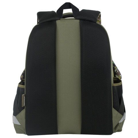 Ранец ПИФАГОР EVA BASIC, 1 отделение, &quot;Military&quot;, 39х30х16 см, 229939