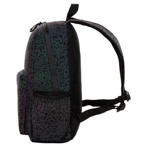Рюкзак BRAUBERG BRIGHT, универсальный, СВЕТЯЩИЙСЯ РИСУНОК, &quot;Spiderweb&quot;, 42х31х15 см, 229941