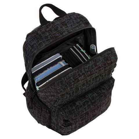 Рюкзак BRAUBERG BRIGHT универсальный, СВЕТЯЩИЙСЯ РИСУНОК, &quot;Net&quot;, 42х31х15 см, 229942