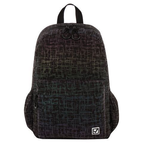 Рюкзак BRAUBERG BRIGHT универсальный, СВЕТЯЩИЙСЯ РИСУНОК, &quot;Net&quot;, 42х31х15 см, 229942