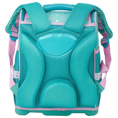 Ранец ЮНЛАНДИЯ WISE, 1 отделение, 3 кармана, устойчивое дно, &quot;Soft paws&quot;, 37х29х15 см, 229946