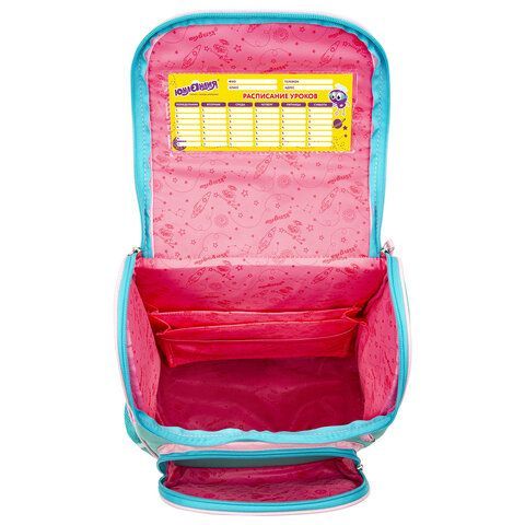 Ранец ЮНЛАНДИЯ WISE, 1 отделение, 3 кармана, устойчивое дно, &quot;Soft paws&quot;, 37х29х15 см, 229946