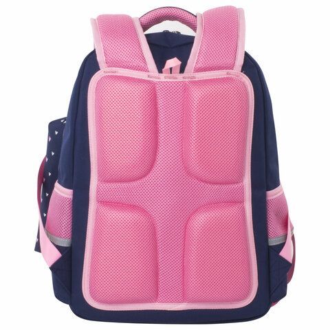 Рюкзак ЮНЛАНДИЯ COMPLETE с пеналом в комплекте, эрго-спинка, &quot;Pink bow&quot;, 42х29х14 см, 229972