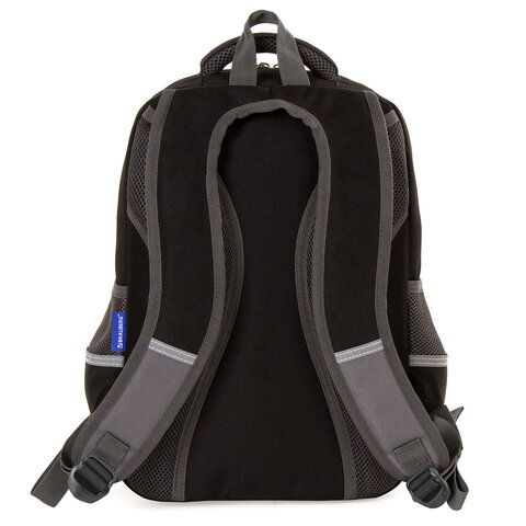 Рюкзак BRAUBERG STAR, 1 отделение, 5 карманов, &quot;Spider&quot;, черный, 40х29х13 см, 229978