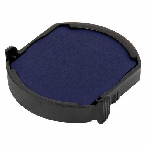 Оснастка для печатей, оттиск D=45 мм, синий, TRODAT 4645, корпус черный, крышка, подушка