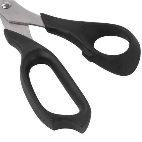 Ножницы STAFF 2 шт. Basic 210 мм, чёрные, ПВХ чехол с европодвесом, 235460
