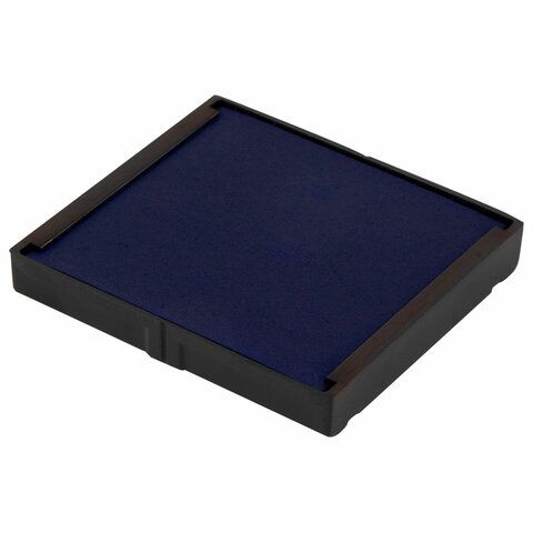 Оснастка для печатей, оттиск D=40 мм и штампов 40х40 мм, синий, TRODAT IDEAL 4924, корпус черный, крышка, подушка, 52899
