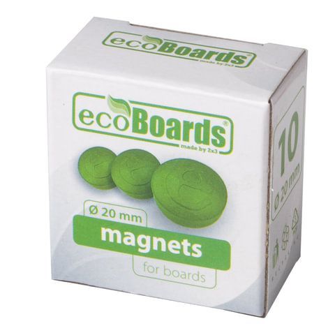 Набор для магнитно-маркерной доски (4 маркера + стиратель + чистящее средство + 10 магнитов), &quot;2х3&quot; ecoBoards, AS116