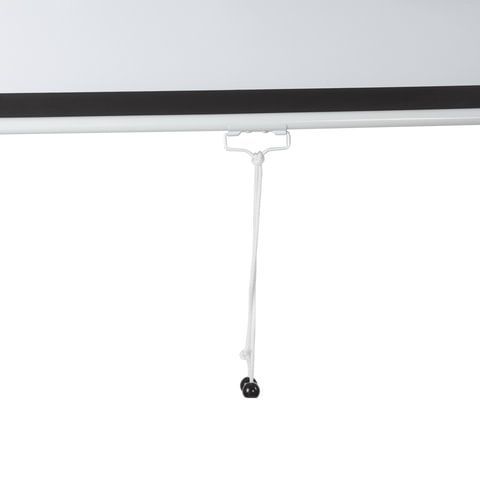 Экран проекционный настенный (200х200 см), матовый, 1:1, BRAUBERG &quot;WALL&quot;, 236727